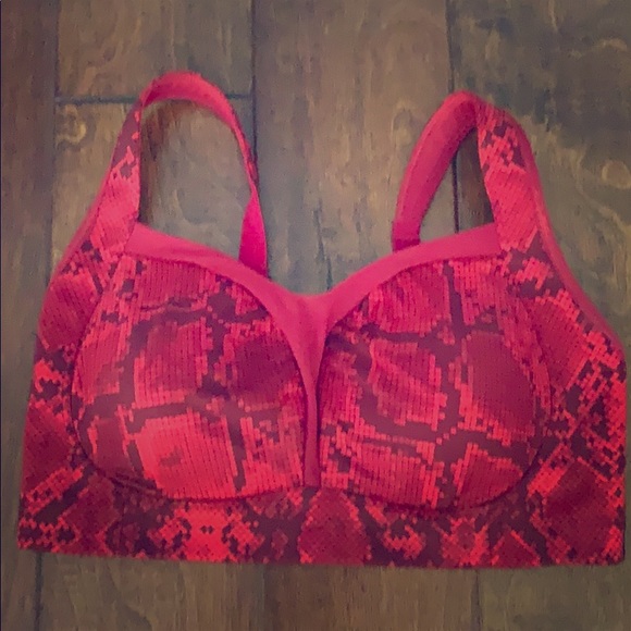lululemon athletica Other - Lululemon red snake skin sports bra